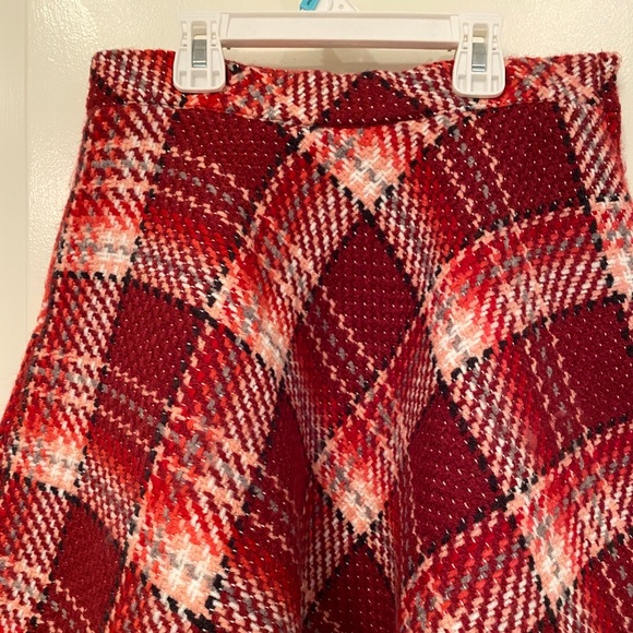 Janie & Jack Girls wool Plaid Skirt - Picture 2 of 6